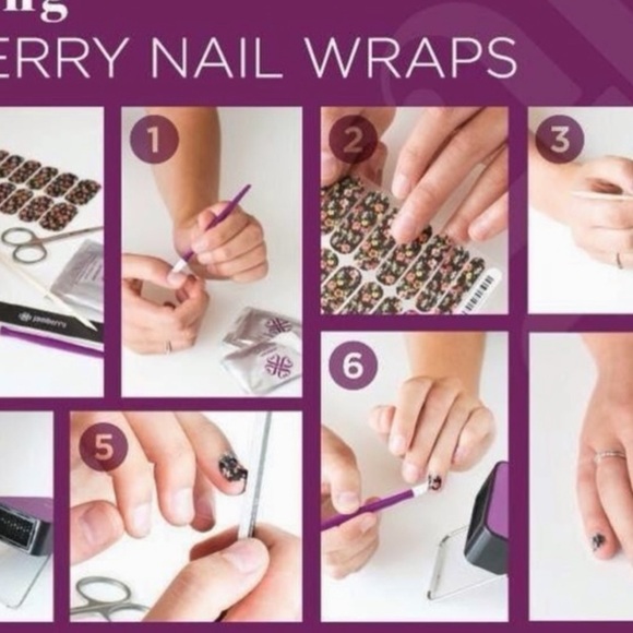 Jamberry Christmas Nail Wraps - Santa Suit - Picture 7 of 10